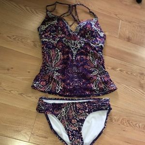 Athleta Tankini SET Size Small  SUPER CUTE
